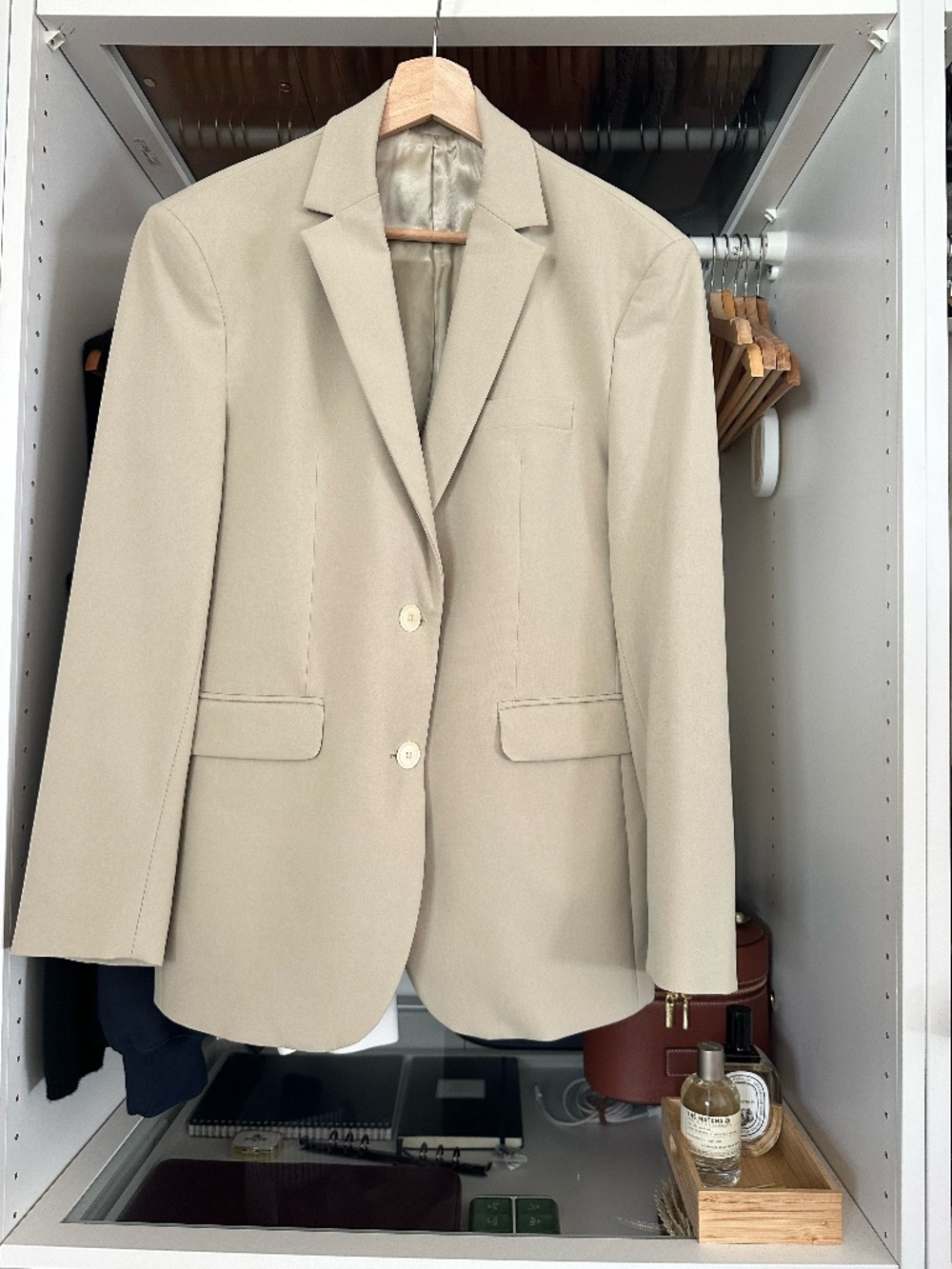 Djerf Avenue blazer in greige